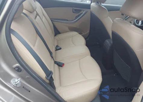 2012 Hyundai Elantra Limited from USA, damaged, VIN 5NPDH4AE3CH101522